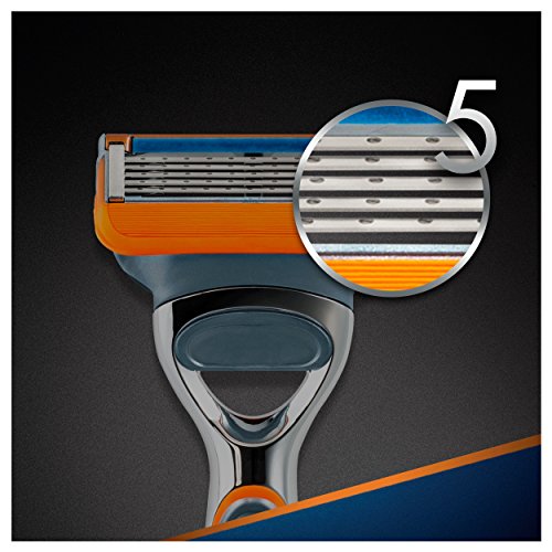 Gillette Fusion Power - Cuchillas de afeitar para hombre (8 cuchillas de repuesto, embalaje apto para buzón)