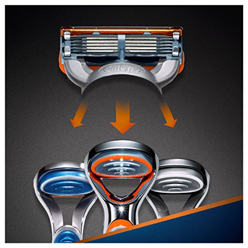 Gillette Fusion Power - Cuchillas de afeitar para hombre (8 cuchillas de repuesto, embalaje apto para buzón)