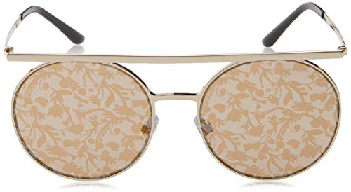 Giorgio Armani 0AR6069 Gafas de Sol, Pale Gold, 56 para Mujer