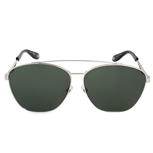 Givenchy GV 7049/S QT 010 Gafas de Sol, Plateado (Palladium/Green), 65 Unisex Adulto