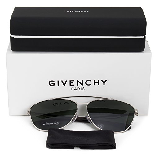 Givenchy GV 7049/S QT 010 Gafas de Sol, Plateado (Palladium/Green), 65 Unisex Adulto