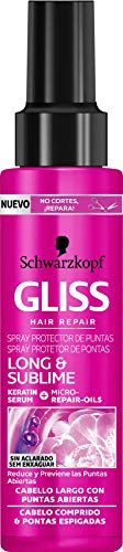 Gliss Long & Sublime, Cuidado del pelo y del cuero cabelludo - 100 ml: Pack de 3 = 300ml