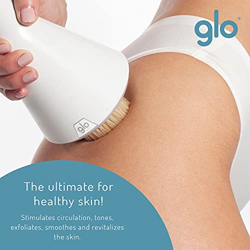 Glo Body Brush - Cabezal Exfoliante Corporal en Seco para Masajeador Anticelulitico Glo 910 | Estimula la circulación, tonifica, exfolia, alisa y revitaliza la piel.