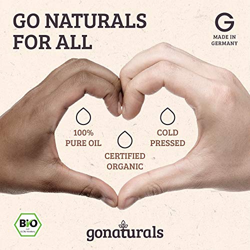 GoNaturals Aceite de Jojoba 100% Puro - Aceite Jojoba Puro Ecologico, Antiarrugas y Antiacné - Aceite de Jojoba Organico Prensado en Frio - Jojoba Oil Organic - Aceite de Jojoba para Cabello, 100ml