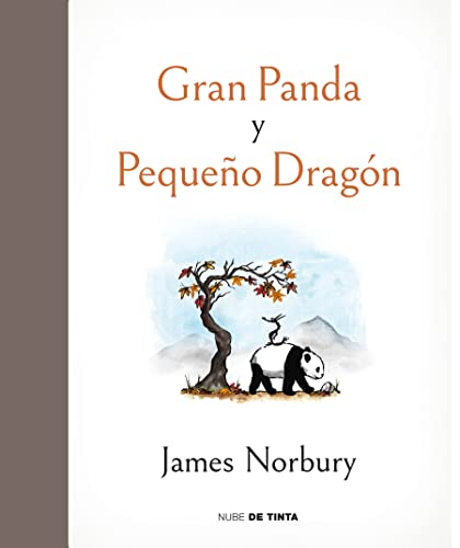 Gran panda y pequeño dragón (Nube de Tinta)