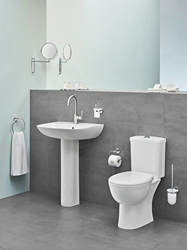 Grohe BauCosmopolitan - Escobillero de pared, color cromo (Ref.40463001)