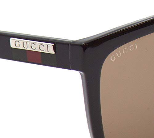 Gucci Gafas de Sol GG0748S BLACK/BROWN 59/17/145 hombre