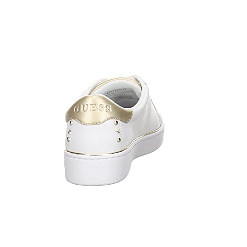 GUESS Bevlee Womens White Gold Trainers-UK 3 / EU 36