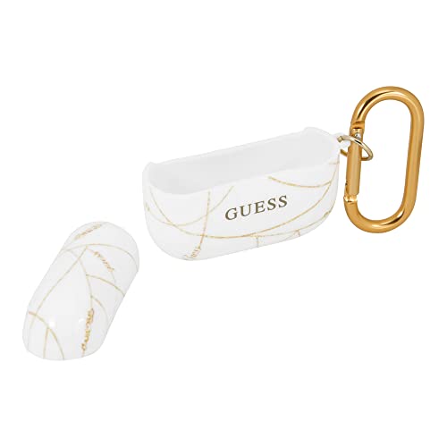 Guess GUACAPTPUCHWH Gold Chain Collection - Funda para AirPods Pro, Color Blanco