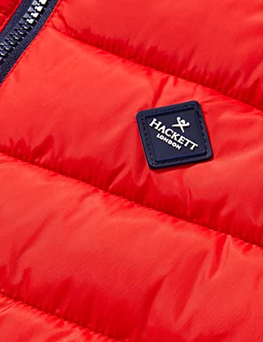 Hackett London Basic Gilet Y Chaqueta, 2fmhigh Risk Red, 15 años para Niños