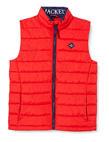 Hackett London Basic Gilet Y Chaqueta, 2fmhigh Risk Red, 15 años para Niños