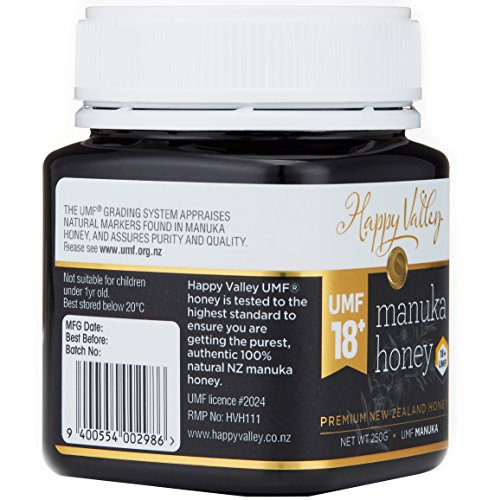 Happy Valley UMF 18+ (MGO 696+), Miel de Manuka - 250g