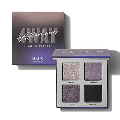 HAUS LABORATORIES By Lady Gaga: FOUR-WAY SHADOW PALETTE | GLAM ROOM PALETTE NO.1: FAME, cuatro sombras disponibles en 9 colores, o 10 sombras de ojos con acabado mate, metálico y brillante