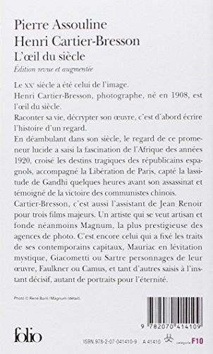 Henri Cartier-Bresson: L'œil du siècle: A41410 (Folio)