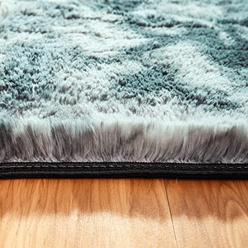 HETOOSHI alfombras mullidas de Interior súper Suaves y mullidas de Terciopelo Linda Alfombra de Dormitorio mullidaAdecuado para salón Dormitorio baño sofá Silla cojín