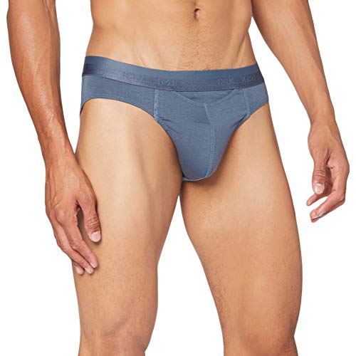 HOM Ho1 Basic Ropa Interior, Azul Gris, S para Hombre