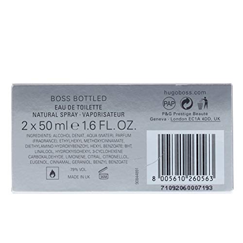 Hugo Boss Boss Bottled Agua de Colonia - 2 Unidades