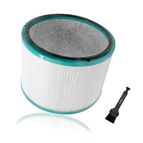 iAmoy Reemplazo de HEPA Filtro Compatible Dyson Pure Cool HP03 & DP01 DP03 Purificador de Aire de Escritorio y Dyson HP02 HP01 HP00 Pure Hot + Cool Link Ventilador Limpiador