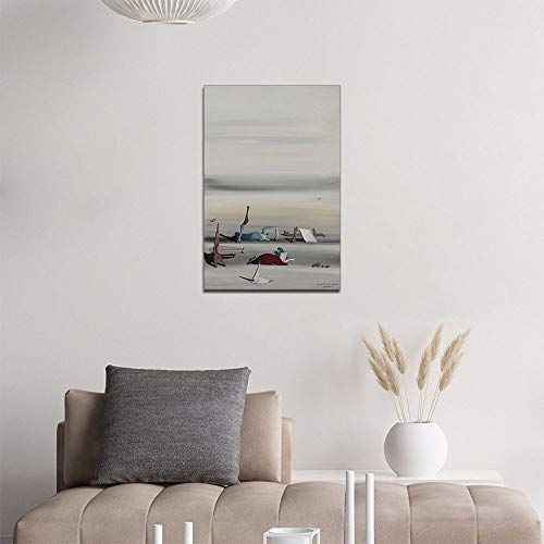 Impresiones Giclee De Yves Tanguy Oil Paingting Poster Artwork para Decoración De Paredes (Prints 16,30x50cm)