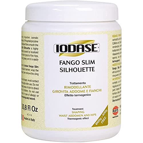 IODASE FANGO + AF Remodelante – 1150 g (1 kg y 150 g) – Tratamiento contra golpes de doble acción Cellulite-Adipe con Fosfatidilcolina y Alga Laminaria – Fórmula eficaz – Efecto termogénico