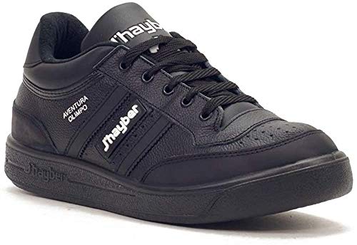 J´hayber 65638, Sneaker Unisex Adulto, Negro/Blanco, 42 EU