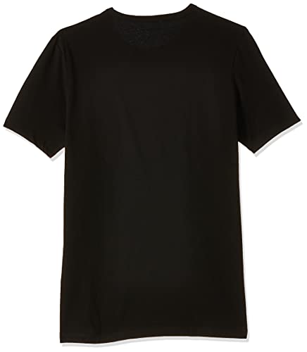 Jack & Jones Jacbasic Crew Neck tee SS 2 Pack Camiseta, Negro (Black Black), Large (Pack de 2) para Hombre