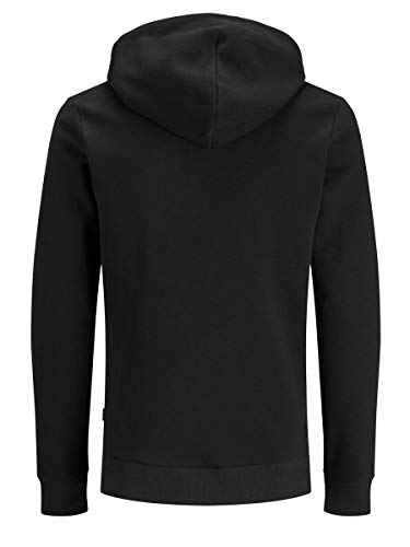 Jack & Jones Jjecorp Logo Sweat Hood Noos Sudadera con Capucha, Negro (Black 2), XL para Hombre