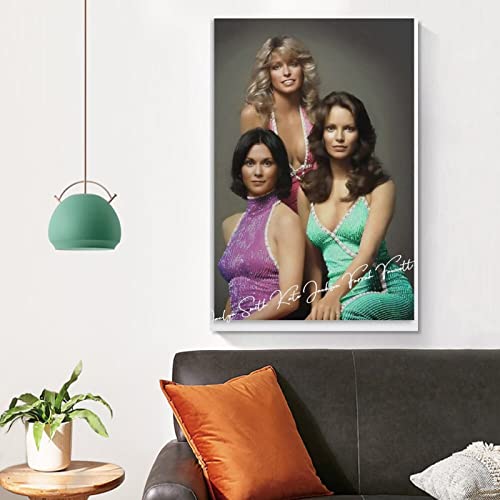 Jaclyn Smith Kate Jackson Farrah Fawcett - Póster decorativo para pared, diseño de Kate Jackson Farrah Fawcett, 30 x 45 cm