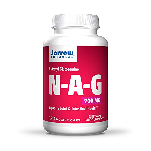 Jarrow Formulas N-A-G (N-Acetyl-D-Glucosamine) - 120 vcaps 120 Unidades 140 g