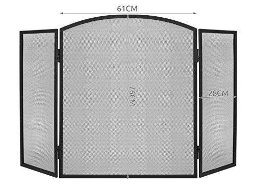 Kaminer 8787 Pantalla Protectora para chimeneas y Estufas Fire Protector de con bebé