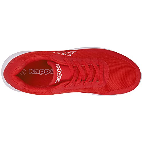 Kappa Apollo, Zapatillas Unisex Adulto, Rojo (Red/White), 42 EU