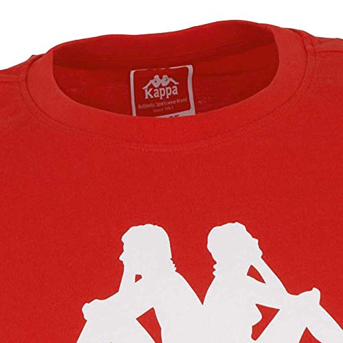 Kappa Caspar Camiseta, Niños, 619 Rojo, 164