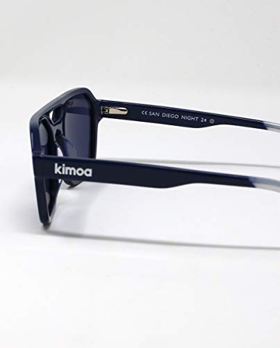 KIMOA - San Diego Night Gafas, Gris Oscuro, Normal Unisex Adulto