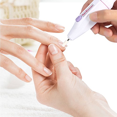 Kit de Manicura Eléctrico cuidado profesional de uñas herramienta de arte 5 piezas Máquina limadora de uñas para manicura y pedicura