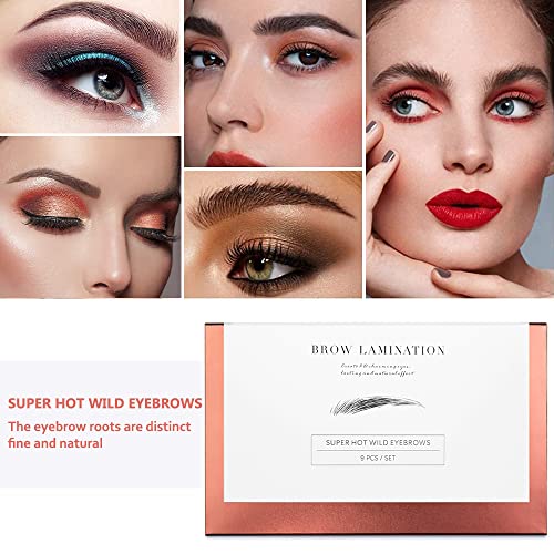 kit de permanencia para cejas, Kit de laminación de cejas, kit de elevación de cejas, Permanente profesional para cejas DIY Look de moda para cejas más completas