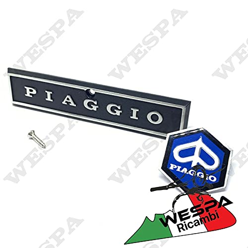 Kit de placa con texto para calandra Vespa PX