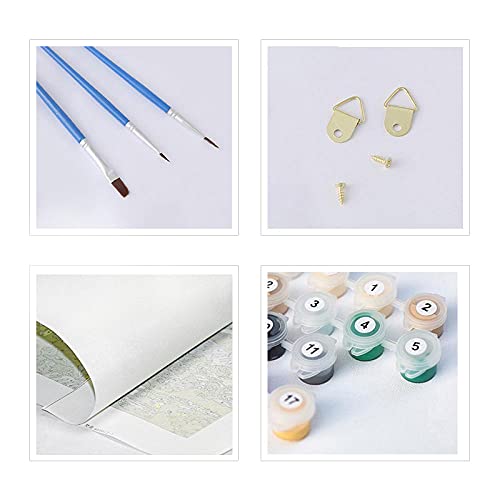 Kit Pintar Por Numeros Para Adultos Diy Pinturas De Fama Mundial Por NúMero Kits De Pintura AcríLica De Lona Para La DecoracióN De La Casa Jean Honore Fragonard madre rococó 40x50cm Sin Marco