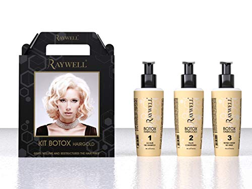 KIT TRATAMIENTO BOTOX HAIRGOLD RAYWELL