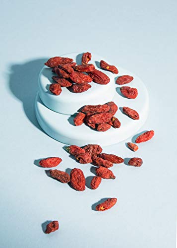 KoRo - Bayas de Goji Organicas 1 kg - Superfood sin aditivos y sin azúcar 100 % de fruta