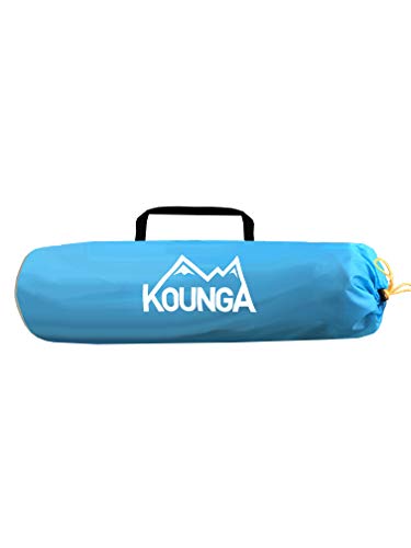 Kounga Sabas Nieves 3 Tienda de campaña, Adultos Unisex, Azul/Gris, Maleta Cabina