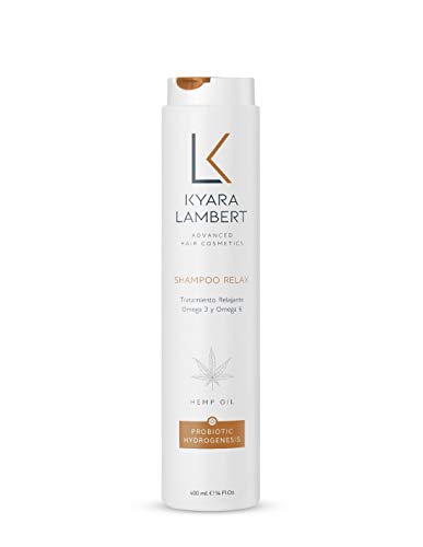 Kyara Lambert - Pack Relax | ACEITE de SEMILLA de CÁÑAMO | Tratamiento Relajante Extracto de Cáñamo y Omega 3 y 6 | Reparador Profesional con Activos Naturales. 400ml y 280ml