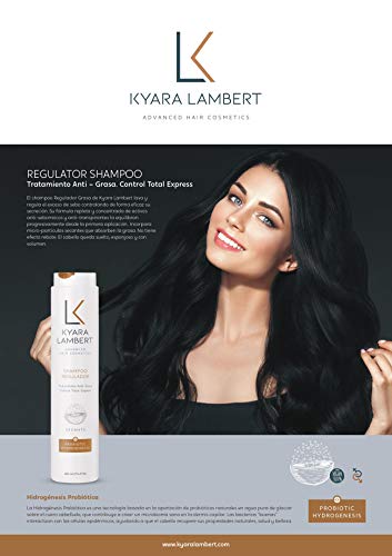 Kyara Lambert - Shampoo Regulador Antigrasa 400ml | Champú Seborregulador | Champú Pelo Graso