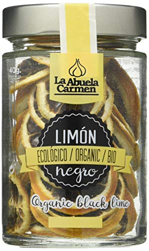 La Abuela Carmen Limón negro en rodajas ecológico 40gr