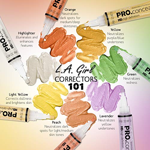 L.A. Girl la Girl Corrector HD Pro Conceal, Verde, 8 Gramos