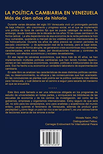 LA POLÍTICA CAMBIARIA EN VENEZUELA.: Más de cien años de historia