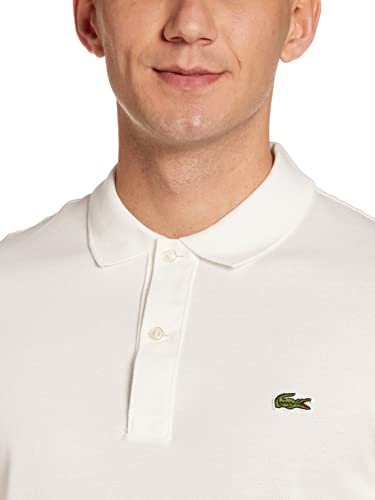 Lacoste PH4012 Polo para Hombre, Blanco, M