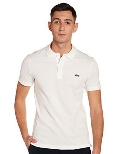 Lacoste PH4012 Polo para Hombre, Blanco, M