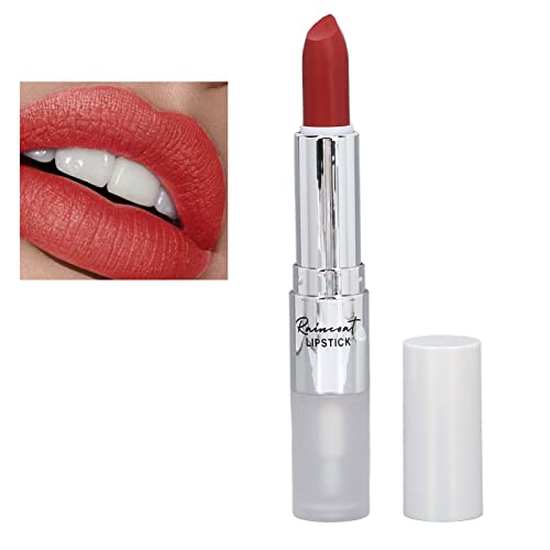 Lápiz Labial de Textura Mate con Líquido para Labios, Lápiz Labial de Maquillaje Táctil Suavizante de Formación de Película Rápida de Larga Duración(02#)