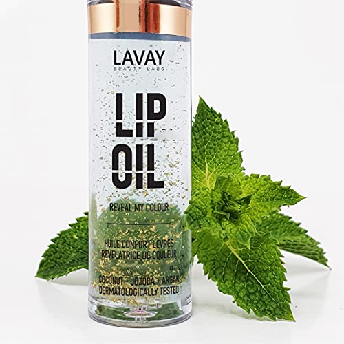 LAVAY Paris Aceites de labios revelador de color - Lip Oil, Mighty mint