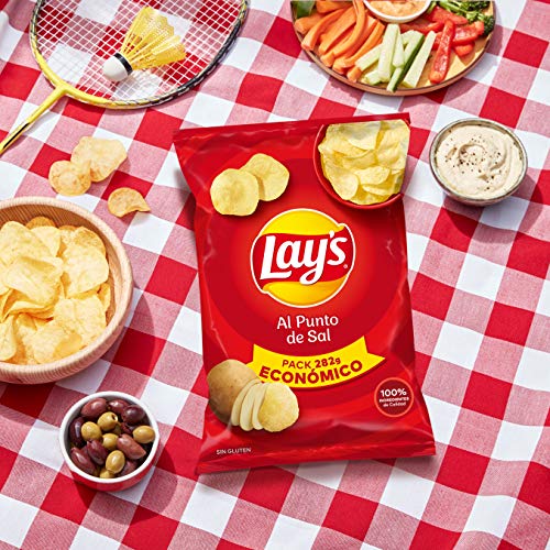 Lay'S Patatas Fritas Al Punto de Sal, 282g